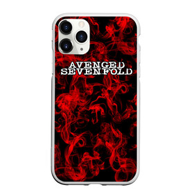 Чехол для iPhone 11 Pro Max матовый с принтом Avenged Sevenfold в Кировске, Силикон |  | avenged sevenfold | metal | rock | sevenfold | группа | отомщенный | отомщенный семикратно | рок | рокеры