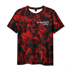 Мужская футболка 3D с принтом Bloodhound Gang в Кировске, 100% полиэфир | прямой крой, круглый вырез горловины, длина до линии бедер | альтернативный | американская | глэм | готик | гранж | метал | музыка | пост | рок группа | хард