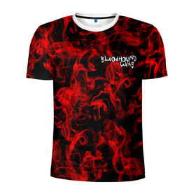 Мужская футболка 3D спортивная с принтом Bloodhound Gang в Кировске, 100% полиэстер с улучшенными характеристиками | приталенный силуэт, круглая горловина, широкие плечи, сужается к линии бедра | альтернативный | американская | глэм | готик | гранж | метал | музыка | пост | рок группа | хард