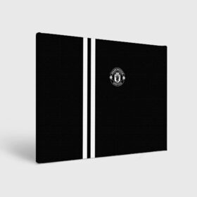 Холст прямоугольный с принтом Manchester United Black&White в Кировске, 100% ПВХ |  | Тематика изображения на принте: england | football | logo | manchester united | sport | англия | арт | лига | лого | манчестер юнайтед | спорт | текстура | фк | футбол | футбольный клуб | эмблема