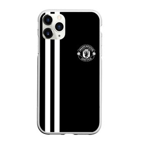 Чехол для iPhone 11 Pro Max матовый с принтом Manchester United Black&White в Кировске, Силикон |  | Тематика изображения на принте: england | football | logo | manchester united | sport | англия | арт | лига | лого | манчестер юнайтед | спорт | текстура | фк | футбол | футбольный клуб | эмблема