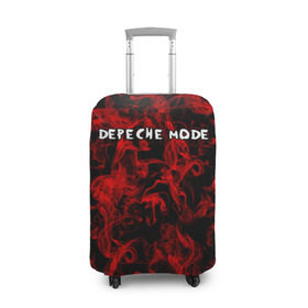 Чехол для чемодана 3D с принтом Depeche Mode в Кировске, 86% полиэфир, 14% спандекс | двустороннее нанесение принта, прорези для ручек и колес | альтернативный | блюз | британская | готик | гранж | группа | метал | модные | музыка | пост | рок | хард