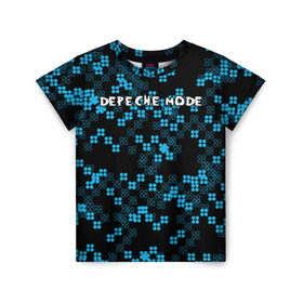 Детская футболка 3D с принтом Depeche Mode в Кировске, 100% гипоаллергенный полиэфир | прямой крой, круглый вырез горловины, длина до линии бедер, чуть спущенное плечо, ткань немного тянется | альтернативный | блюз | британская | готик | гранж | группа | метал | модные | музыка | пост | рок | хард