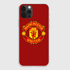 Чехол для iPhone 12 Pro с принтом Manchester United Knitted в Кировске, силикон | область печати: задняя сторона чехла, без боковых панелей | england | football | logo | manchester united | pattern | sport | англия | арт | вязаный | лига | лого | манчестер юнайтед | переплет | свитер | спорт | текстура | узор | фк | футбол | футбольный клуб | эмблема