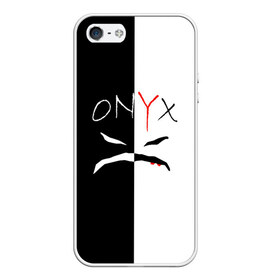 Чехол для iPhone 5/5S матовый с принтом ONYX в Кировске, Силикон | Область печати: задняя сторона чехла, без боковых панелей | onyx | американская группа | группа | музыка | надпись | хип хоп