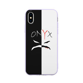 Чехол для Apple iPhone X силиконовый матовый с принтом ONYX в Кировске, Силикон | Печать на задней стороне чехла, без боковой панели | onyx | американская группа | группа | музыка | надпись | хип хоп