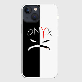 Чехол для iPhone 13 mini с принтом ONYX. в Кировске,  |  | Тематика изображения на принте: onyx | американская группа | группа | музыка | надпись | хип хоп