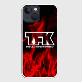 Чехол для iPhone 13 mini с принтом thousand foot krutch в Кировске,  |  | punk | rock | thousand foot krutch | альтернативный хип хоп | группа | инди поп | музыка | музыкальное произведение | ноты | панк | регги | рок | синти поп