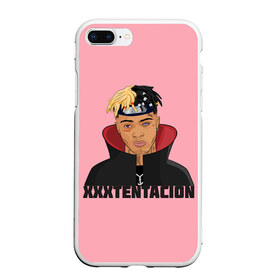 Чехол для iPhone 7Plus/8 Plus матовый с принтом XXXtentacion (1) в Кировске, Силикон | Область печати: задняя сторона чехла, без боковых панелей | 17 | art | look at me | moonlight | rap | revenge | tentacion | xxx | xxxtentacion