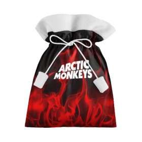 Подарочный 3D мешок с принтом Arctic Monkeys в Кировске, 100% полиэстер | Размер: 29*39 см | Тематика изображения на принте: 