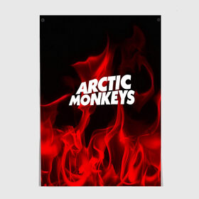 Постер с принтом Arctic Monkeys в Кировске, 100% бумага
 | бумага, плотность 150 мг. Матовая, но за счет высокого коэффициента гладкости имеет небольшой блеск и дает на свету блики, но в отличии от глянцевой бумаги не покрыта лаком | 