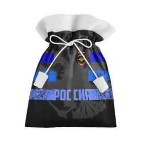 Подарочный 3D мешок с принтом Полиция в Кировске, 100% полиэстер | Размер: 29*39 см | 02 | 112 | мвд | милиция | россия | рф