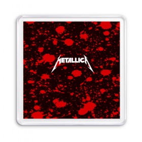 Магнит 55*55 с принтом Metallica в Кировске, Пластик | Размер: 65*65 мм; Размер печати: 55*55 мм | metallica | punk | rock | альтернативный хип хоп | группа | инди поп | музыка | музыкальное произведение | ноты | панк | регги | рок | синти поп