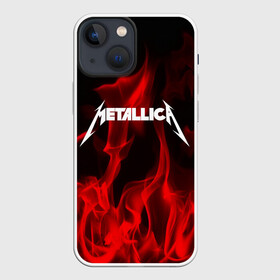 Чехол для iPhone 13 mini с принтом METALLICA в Кировске,  |  | metallica | punk | rock | альтернативный хип хоп | группа | инди поп | музыка | музыкальное произведение | ноты | панк | регги | рок | синти поп