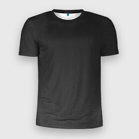 Мужская футболка 3D спортивная с принтом Кевлар Ультра в Кировске, 100% полиэстер с улучшенными характеристиками | приталенный силуэт, круглая горловина, широкие плечи, сужается к линии бедра | Тематика изображения на принте: black | carbon | карбон | кевлар | кольчуга