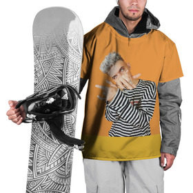 Накидка на куртку 3D с принтом Элджей в Кировске, 100% полиэстер |  | Тематика изображения на принте: sayonara boy | морген | сайонара | элджей