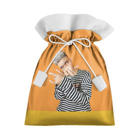 Подарочный 3D мешок с принтом Элджей в Кировске, 100% полиэстер | Размер: 29*39 см | Тематика изображения на принте: sayonara boy | морген | сайонара | элджей