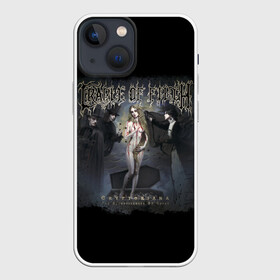 Чехол для iPhone 13 mini с принтом Cryptoriana в Кировске,  |  | Тематика изображения на принте: cradle of filth | колыбель порока