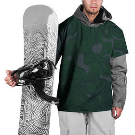 Накидка на куртку 3D с принтом Kevlar Ultra Камуфляж в Кировске, 100% полиэстер |  | армия | гексагон | зелень | карбон | кевлар
