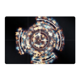 Магнитный плакат 3Х2 с принтом Волшебные часы в Кировске, Полимерный материал с магнитным слоем | 6 деталей размером 9*9 см | 