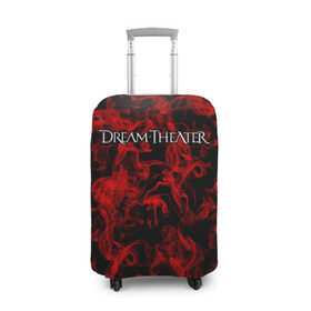 Чехол для чемодана 3D с принтом Dream Theater в Кировске, 86% полиэфир, 14% спандекс | двустороннее нанесение принта, прорези для ручек и колес | альтернативный | американская | глэм | готик | гранж | группа | метал | модные | музыка | пост | рок | хард