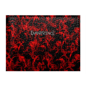 Обложка для студенческого билета с принтом Evanescence в Кировске, натуральная кожа | Размер: 11*8 см; Печать на всей внешней стороне | Тематика изображения на принте: альтернативный | американская | глэм | готик | гранж | группа | метал | модные | музыка | пост | рок | хард