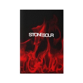 Обложка для паспорта матовая кожа с принтом STONE SOUR в Кировске, натуральная матовая кожа | размер 19,3 х 13,7 см; прозрачные пластиковые крепления | punk | rock | stone sour | альтернативный хип хоп | группа | инди поп | музыка | музыкальное произведение | ноты | панк | регги | рок | синти поп