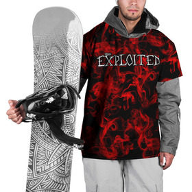Накидка на куртку 3D с принтом The Exploited в Кировске, 100% полиэстер |  | Тематика изображения на принте: 