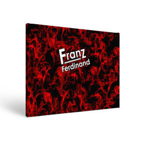 Холст прямоугольный с принтом Franz Ferdinand в Кировске, 100% ПВХ |  | Тематика изображения на принте: franz ferdinand | готик | музыка | рок группа