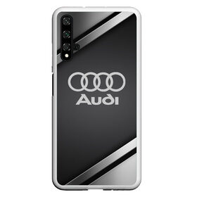 Чехол для Honor 20 с принтом AUDI SPORT в Кировске, Силикон | Область печати: задняя сторона чехла, без боковых панелей | Тематика изображения на принте: audi | auto | automobile | car | carbon | machine | motor | motor car | sport car | автомашина | ауди | бренд | легковой автомобиль | марка | спортивный автомобиль | тачка