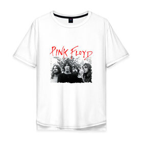 Мужская футболка хлопок Oversize с принтом Pink Floyd в Кировске, 100% хлопок | свободный крой, круглый ворот, “спинка” длиннее передней части | pink floyd | pinkfloyd | арт | артрок | группа | дэвид гилмор | пинк флойд | пинкфлойд | прогрессивный | психоделический | рок | сид барретт | симфонический | спэйс | эйсид | экспериментальный