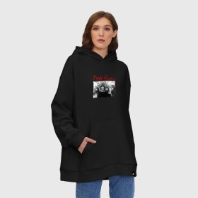 Худи SuperOversize хлопок с принтом Pink Floyd в Кировске, 70% хлопок, 30% полиэстер, мягкий начес внутри | карман-кенгуру, эластичная резинка на манжетах и по нижней кромке, двухслойный капюшон
 | pink floyd | pinkfloyd | арт | артрок | группа | дэвид гилмор | пинк флойд | пинкфлойд | прогрессивный | психоделический | рок | сид барретт | симфонический | спэйс | эйсид | экспериментальный