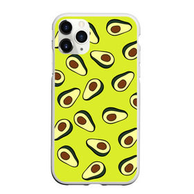 Чехол для iPhone 11 Pro матовый с принтом Авокадо в Кировске, Силикон |  | avocado | food | fruit | pattern | vegan | vegetarian | авокадо | веган | вегетарианство | еда | паттерн | правильное питание | фрукт