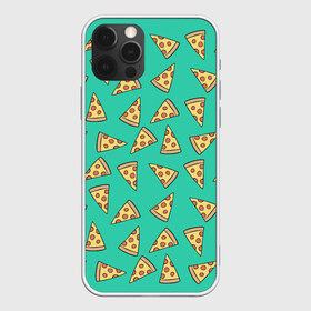 Чехол для iPhone 12 Pro Max с принтом Pizza в Кировске, Силикон |  | food | pattern | pizza | vegan | vegetarian | веган | вегетарианство | еда | паттерн | пицца