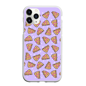 Чехол для iPhone 11 Pro Max матовый с принтом Пицца Мун в Кировске, Силикон |  | Тематика изображения на принте: food | pattern | pizza | sailor moon | еда | паттерн | пицца | сейлор мун