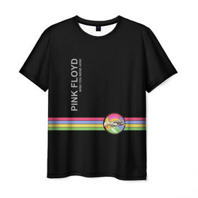 Мужская футболка 3D с принтом Pink Floyd в Кировске, 100% полиэфир | прямой крой, круглый вырез горловины, длина до линии бедер | pink floyd | pinkfloyd | арт | артрок | группа | дэвид гилмор | пинк флойд | пинкфлойд | прогрессивный | психоделический | рок | сид барретт | симфонический | спэйс | эйсид | экспериментальный
