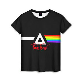 Женская футболка 3D с принтом Pink Floyd в Кировске, 100% полиэфир ( синтетическое хлопкоподобное полотно) | прямой крой, круглый вырез горловины, длина до линии бедер | pink floyd | pinkfloyd | арт | артрок | группа | дэвид гилмор | пинк флойд | пинкфлойд | прогрессивный | психоделический | рок | сид барретт | симфонический | спэйс | эйсид | экспериментальный