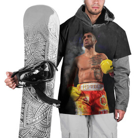 Накидка на куртку 3D с принтом Vasyl Lomachenko_2 в Кировске, 100% полиэстер |  | Тематика изображения на принте: boxing | lomachenko | бокс | боксеры | василий ломаченко | чемпион