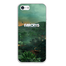 Чехол для iPhone 5/5S матовый с принтом Far Cry Vietnam в Кировске, Силикон | Область печати: задняя сторона чехла, без боковых панелей | Тематика изображения на принте: 