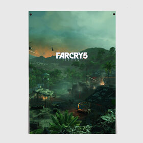 Постер с принтом Far Cry Vietnam в Кировске, 100% бумага
 | бумага, плотность 150 мг. Матовая, но за счет высокого коэффициента гладкости имеет небольшой блеск и дает на свету блики, но в отличии от глянцевой бумаги не покрыта лаком | Тематика изображения на принте: 