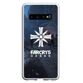 Чехол для Samsung Galaxy S10 с принтом Cult Far Cry в Кировске, Силикон | Область печати: задняя сторона чехла, без боковых панелей | Тематика изображения на принте: 