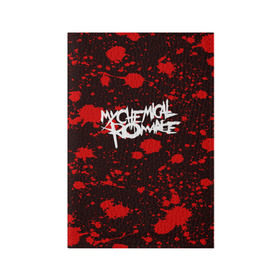 Обложка для паспорта матовая кожа с принтом My Chemical Romance в Кировске, натуральная матовая кожа | размер 19,3 х 13,7 см; прозрачные пластиковые крепления | my chemical romance | punk | rock | альтернативный хип хоп | группа | инди поп | музыка | музыкальное произведение | ноты | панк | регги | рок | синти поп