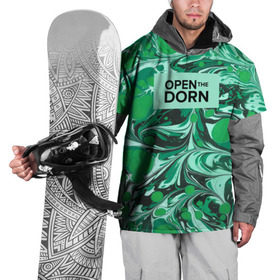 Накидка на куртку 3D с принтом Open the Dorn в Кировске, 100% полиэстер |  | Тематика изображения на принте: dorn | иван дорн