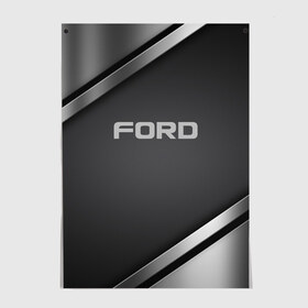 Постер с принтом Ford в Кировске, 100% бумага
 | бумага, плотность 150 мг. Матовая, но за счет высокого коэффициента гладкости имеет небольшой блеск и дает на свету блики, но в отличии от глянцевой бумаги не покрыта лаком | auto | automobile | car | carbon | ford | machine | motor | motor car | sport car | автомашина | бренд | легковой автомобиль | марка | спортивный автомобиль | тачка