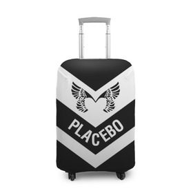 Чехол для чемодана 3D с принтом Placebo в Кировске, 86% полиэфир, 14% спандекс | двустороннее нанесение принта, прорези для ручек и колес | placebo | альтернативный | инди | индирок | плацебо | рок