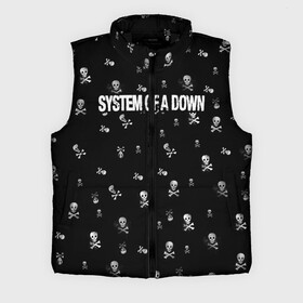 Мужской жилет утепленный 3D с принтом System of a Down в Кировске,  |  | system of a down | музыка | рок | рок группа