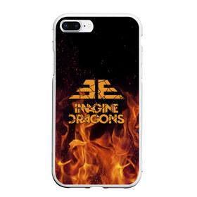 Чехол для iPhone 7Plus/8 Plus матовый с принтом Imagine Dragons в Кировске, Силикон | Область печати: задняя сторона чехла, без боковых панелей | dragons | imagine | альтернативный | американская | арена | бэн макки | группа | драгонс | дэн платцман | дэн рейнольдс | имеджин | инди | индирок | поп | рок | уэйн сермон | электроник