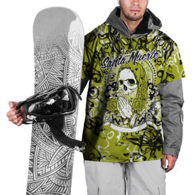 Накидка на куртку 3D с принтом Santa Muerte в Кировске, 100% полиэстер |  | Тематика изображения на принте: ангел | демон | дьявол | кости | монстр | призрак | святая | традиция | череп | яркие