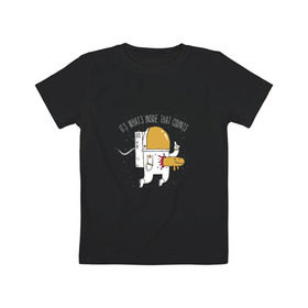 Детская футболка хлопок с принтом Чужой в Кировске, 100% хлопок | круглый вырез горловины, полуприлегающий силуэт, длина до линии бедер | Тематика изображения на принте: alien | facehugger | лицехват | хищник | чужой