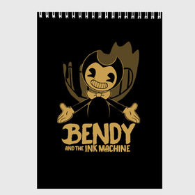 Скетчбук с принтом Bendy and the ink machine (20) в Кировске, 100% бумага
 | 48 листов, плотность листов — 100 г/м2, плотность картонной обложки — 250 г/м2. Листы скреплены сверху удобной пружинной спиралью | bendy | bendy and the ink machine | game | horror | ink | machine | trend | video game